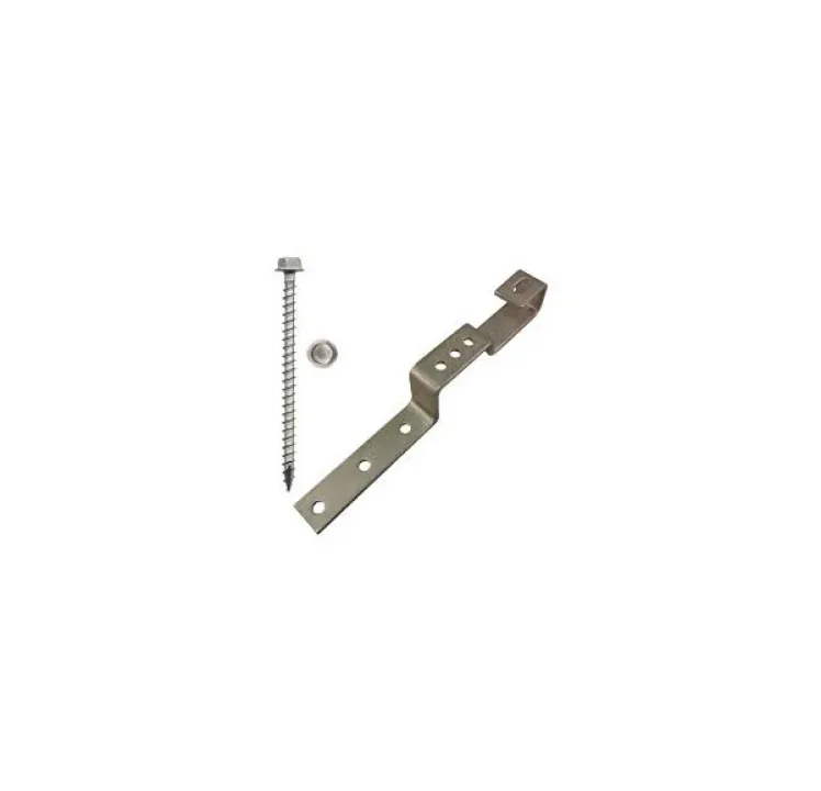QuickBOLT 180 Degree Non-Adjustable Steel Roof Hook Kit, 17538