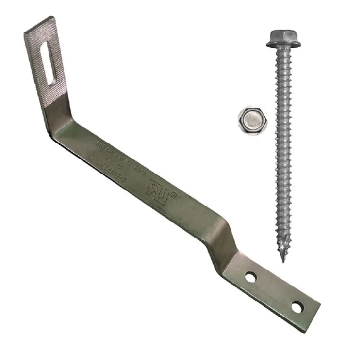QuickBOLT Flat Tile Roof Hook w/Screws, 17608