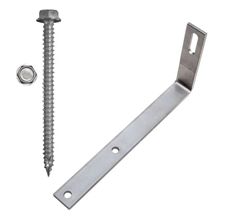 QuickBOLT Non-Adjustable Hook with 5/16"x3" Screw, 17752