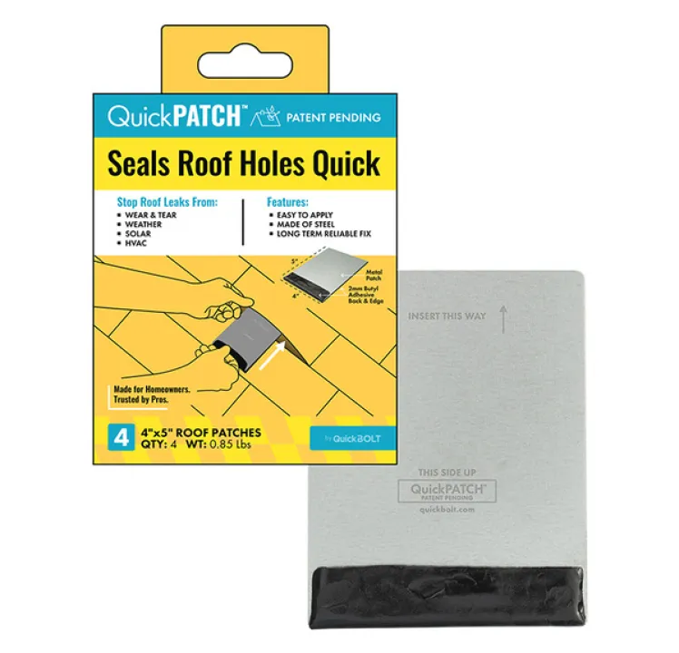 Quickpatch 4"X5" Galv W/Butyl - 4