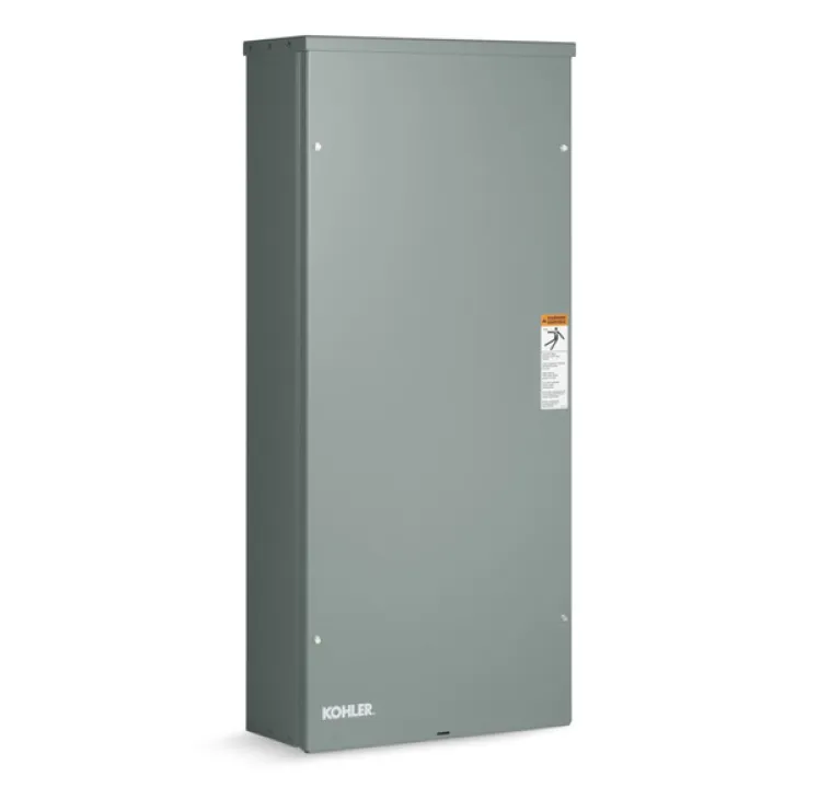 Kohler Power Co. Single Phase 200A Automatic Transfer Switch w/24 Load Center, RDT-CFNC-0200B-QS7