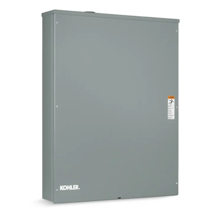 Kohler Power Co. Single Phase 200A Service Entrance Automatic Transfer Switch w/42 Load Center, RDT-CFNC-200BSEQS3