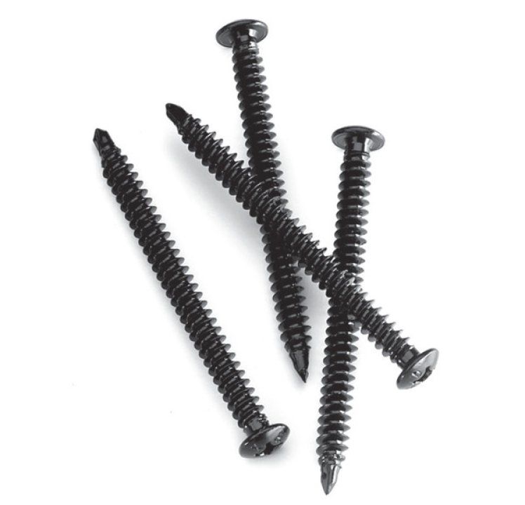 OMG Extra Heavy Duty 4" Fasteners for Steel & Aluminum Decks - 100pk, XHD004X-1