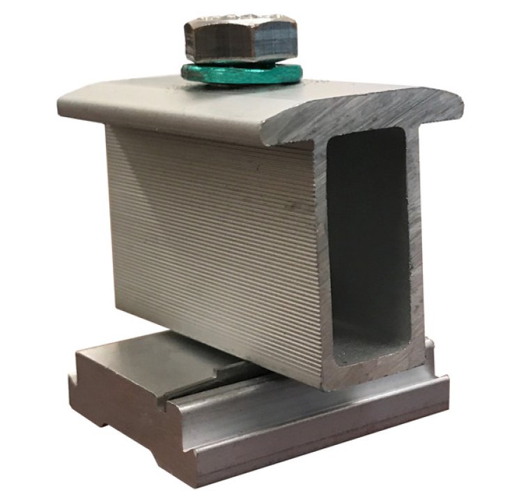 ProSolar Mid Clamp 29.9 - 31.2mm Clear - 24qty Box, C200IMC-24