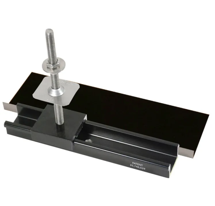 ProSolar TT-1-T6-S TileTrac 6 In. w/ hdwr & SS flashing for Curved Tile w/ subflash