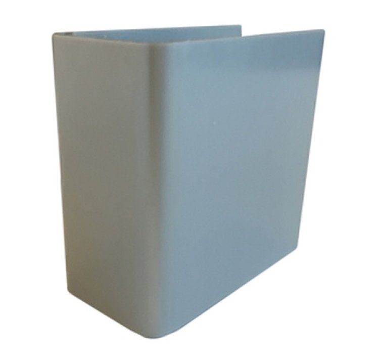 ProSolar 3" Extra Deep Rail End Cap - Clear, A-ENDCAPXD-1