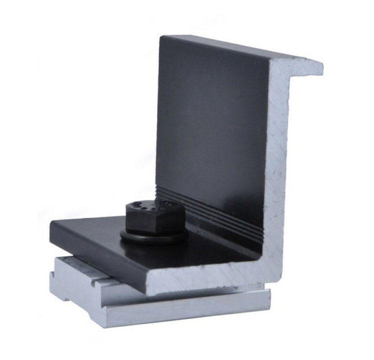 ProSolar End Clamp 45.9 - 46.4mm - Black, C1810EC-1B