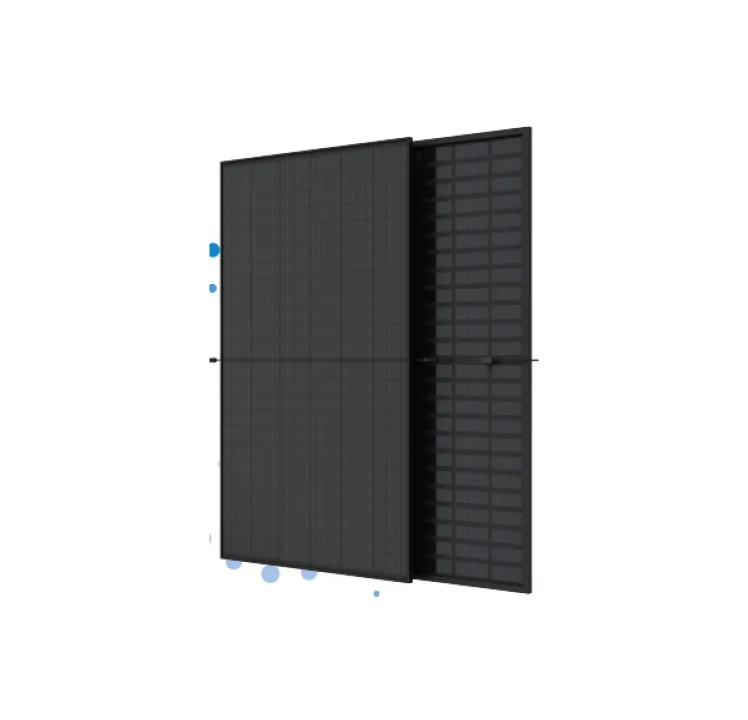 Trina Solar 415W 144 Half-Cell N-Type TOPCon Black Bifacial Solar Panel, TSM-415-NE09RC.05