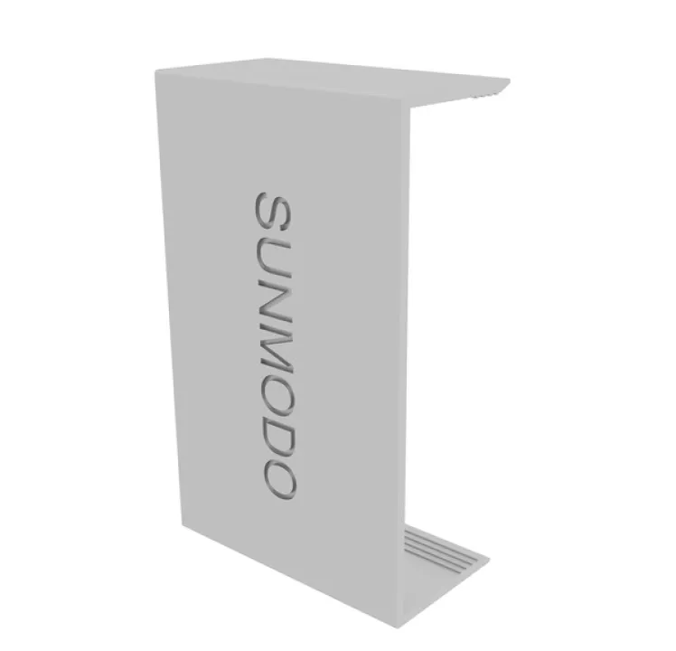 SunModo SMR100 Rail End Cap Clear, A20440-001