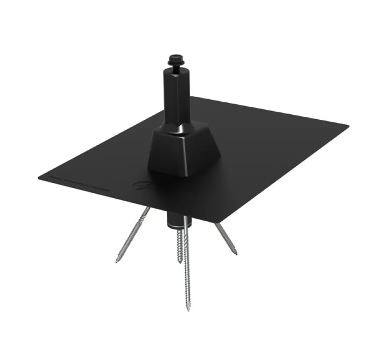 SunModo 7" TopTile Deck Mount Black, K10461-107-BK