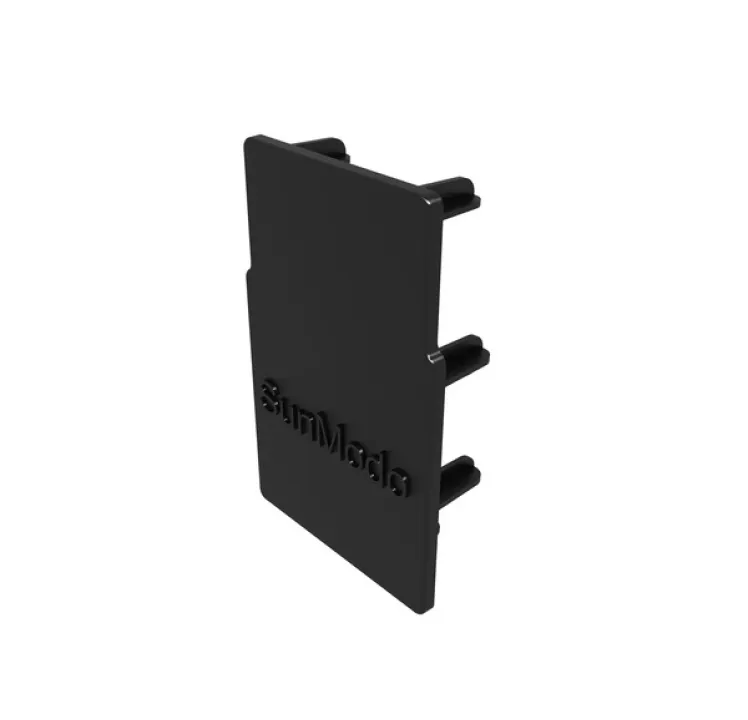 SunModo SMR100 Rail End Cap Black, C10051-BK1