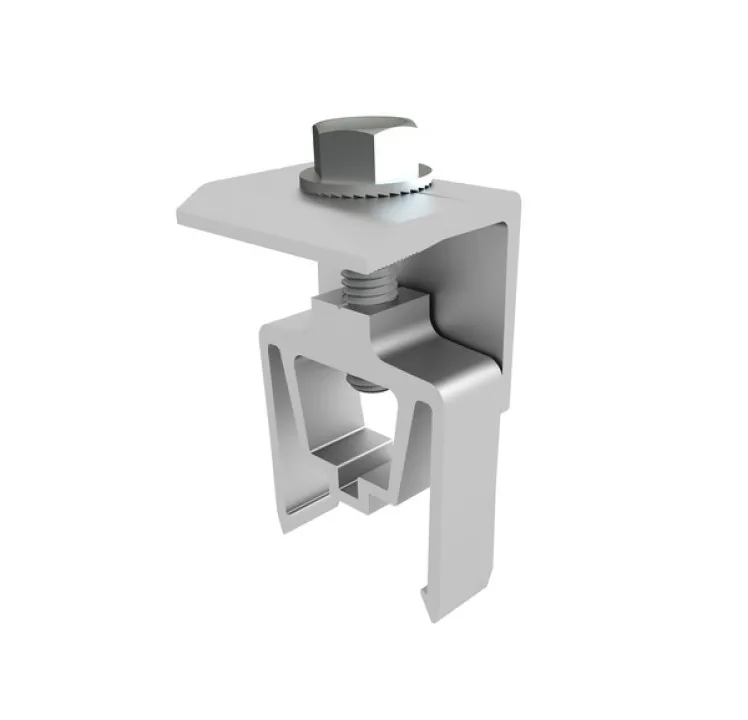 SunModo SMR Pop-On End Clamp Clear, K10418-004