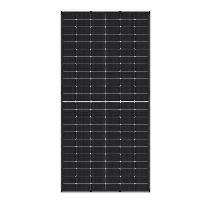 Jinko Solar 585W 144 Half-Cell 1500V N-Type Silver Bifacial Solar Panel, JKM585N-72HL4-BDV