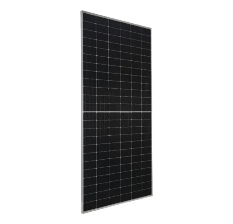 Mission Solar 590W 144 Half-Cell 1500V TOPCon Silver Bifacial Solar Panel, MSI10-590HN4G