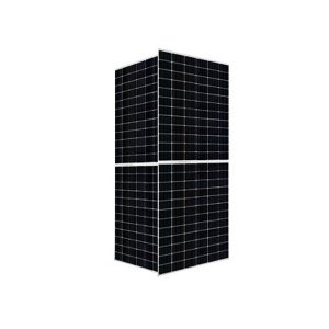 JA Solar 550W 144 Half-Cell 1500V Silver Bifacial Solar Panel, JAM72D30-550/MB