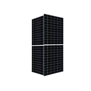 JA Solar 550W 144 HC 1500V Silver Bifacial Solar Panel, JAM72D30-550/MB