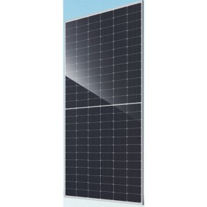 JA Solar 595W 144 Half-Cell N-Type BLK Bifacial Solar Panel, JAM72D40-595/MB