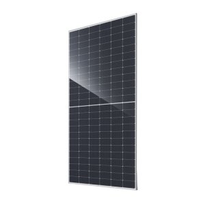 JA Solar 600W 144 Half-Cell N-Type Black Bifacial Solar Panel, JAM72D40-600/MB