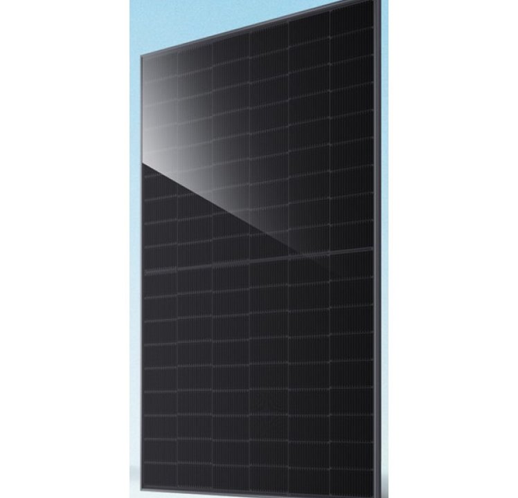 JA Solar 440W 108 Half-Cell N-Type Black Bifacial Solar Panel w/Domestic Junction Box & Frame, JAM54D41-440/MB USDC-J/F