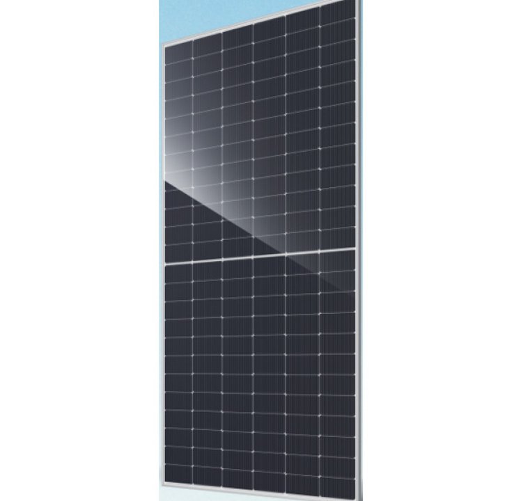 JA Solar 590W 144 Half-Cell N-Type Silver Bifacial Solar Panel - US Only, JAM72D40-590/MB US