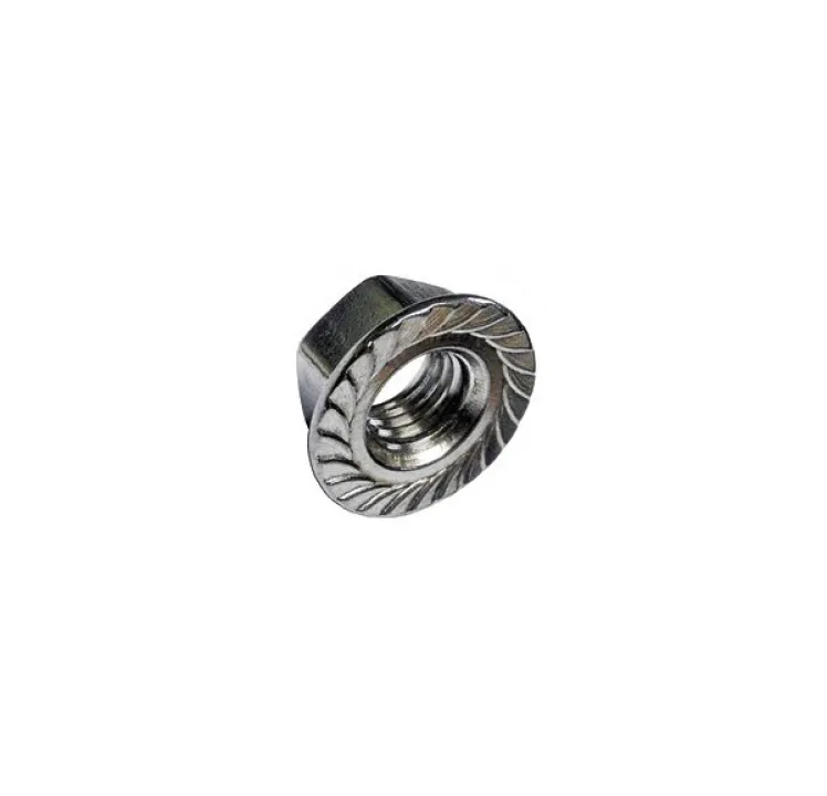 Mudge Fasteners 5/16-18 Serrated Flange Locknut 18-8 Stainless Steel, 317031CSS