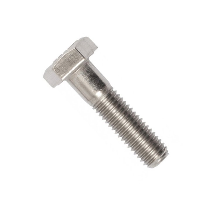 Mudge Fasteners 5/16-18 x 2" Hex Bolt Stainless Steel, 201031C0200SS