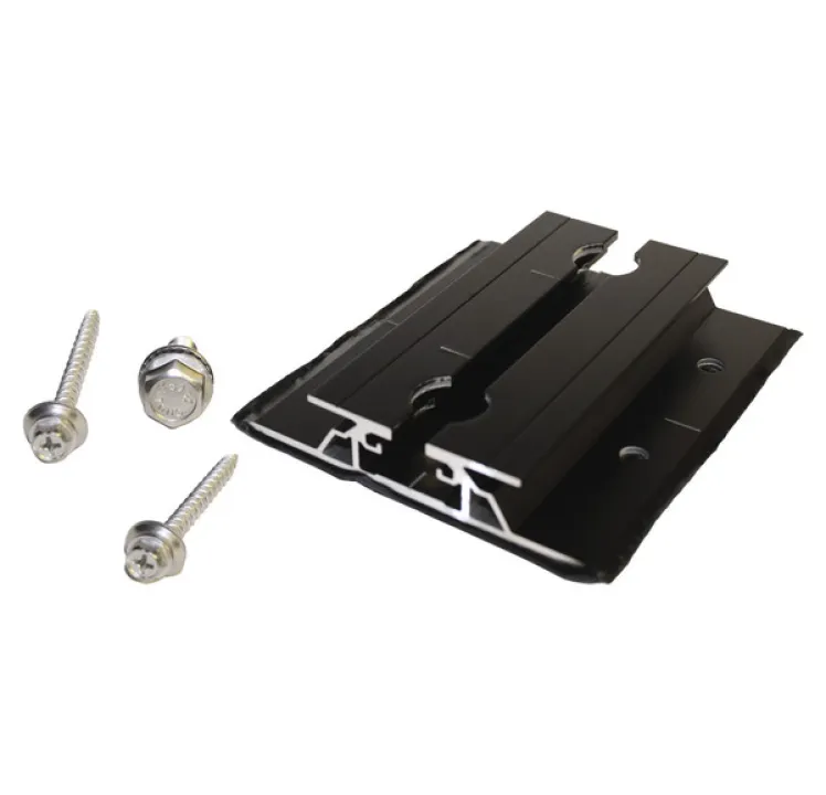 Roof Tech Mini II Self-Flashing Base w/Hardware, RT2-00-MINIBK2-FSET