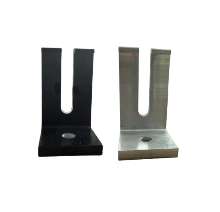 Roof Tech L-Foot w/ 3/8" Open Slot - Mill, RT2-04-LFT4476-MIL-O-NS