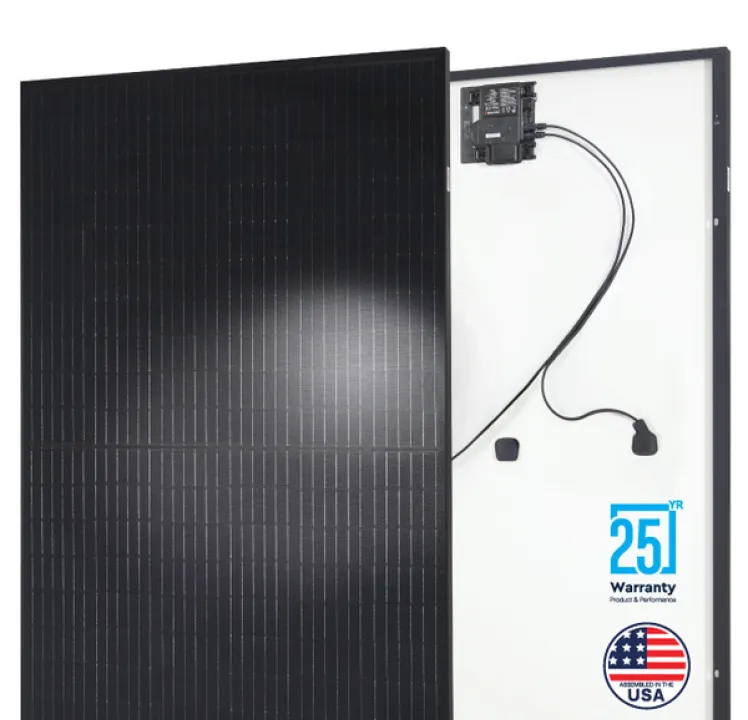 Qcells 365W 120 Half-Cell 1000V BLK/BLK AC Solar Panel w/ Enphase IQ7PLUS, Q.PEAK DUO BLK-G10+/AC 365