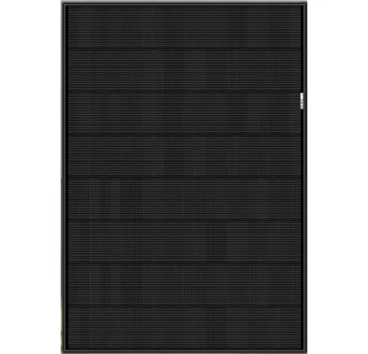REC 470W 88 Half-Cell HJT 1000V BLK/BLK Solar Panel w/Domestic Contents, REC470AA PURE-RX-DC
