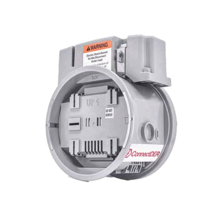 ConnectDER v5.2 Meter Socket Adapter 40A Data Out Load-Side, D-B-5-22-40