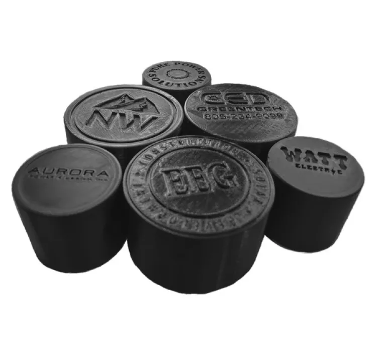 3" Engraved Logo Pipe Cap, ST-PC-L-3