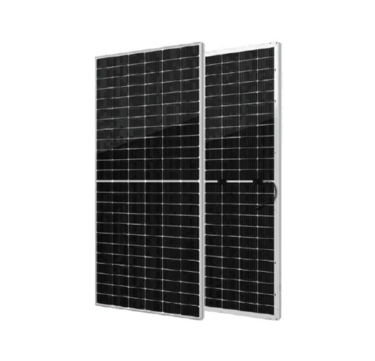 SEG Solar 590W 144 Half-Cell N-Type Silver Bifacial Solar Panel