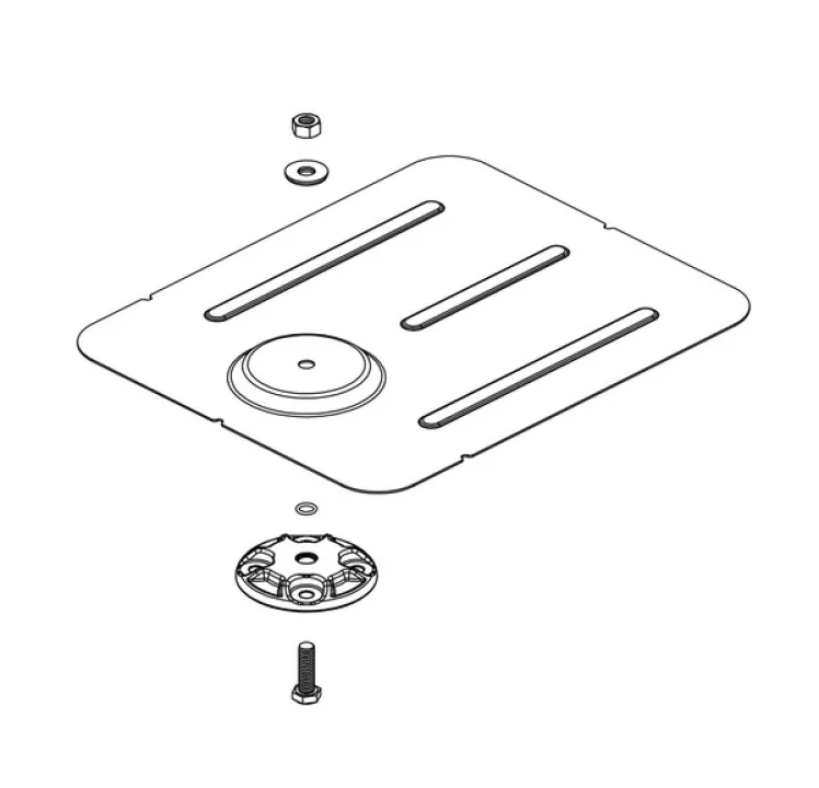 Tamarack MultiMount Flashing - Deck Mount, 90255