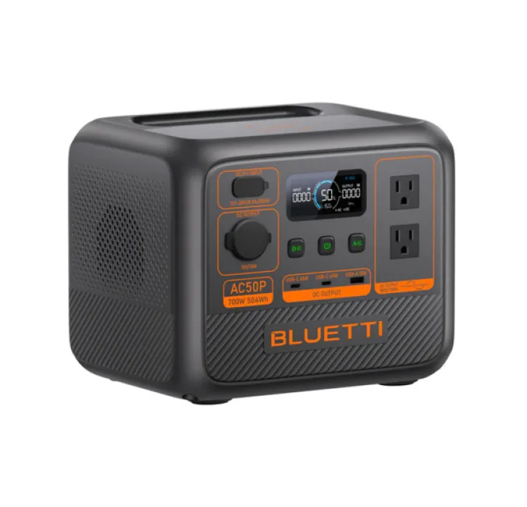 Bluetti Power 700W Portable Power Station, P-AC50P-US-GY-BL-010