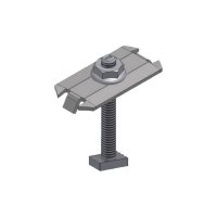 Unirac SolarMount Bonding Mid Clamp 30-36mm SS Clear, 302027C