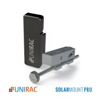 Unirac SolarMount End Clamp Pro w/End Cap, 302035M