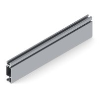 Unirac SolarMount Rail 246" Mill (Shipped in 8qty Bundles), 320246M-B