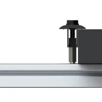 Unirac SolarMount Universal Aesthetic Fastener Mid Clamp Dark, 302045D