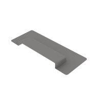 K2 Systems Tile Hood Flashing, Mill, 4000008
