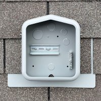SolaDeck Flashed PV Junction Box - Gray, 0599G