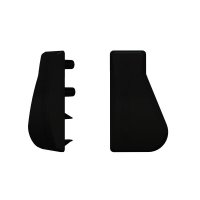 IronRidge XR10 End Cap (L-R Pair) - Black, XR-10-CAP01-B1