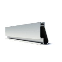 IronRidge XR-100-204A Anodized Rail, 17 Ft., Clear, Qty 1