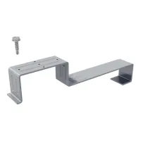 IronRidge QM Tile Conduit Mount - Mill, QM-TCM-01-M1