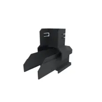IronRidge QM ClickFit End Cap - Black, QM-CF-CAP-01-B1