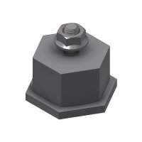 SnapNrack 242-02036 Metal Roof Base Assembly Clear
