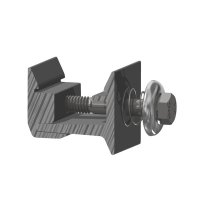 SnapNrack Ultra Rail Mounting Clamp Silver, 242-01229