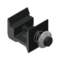 SnapNrack Ultra Rail Mounting Clamp Black, 242-01230