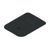 SnapNrack Comp Flashing 9"x12" Black Galvalume (requires umbrella lag), 232-01377