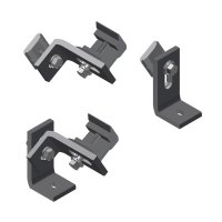 SnapNrack Ultra Rail Variable Tilt Hardware Kit for Metal Roof Attachments, 242-92116